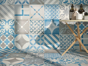 VENTI BOOST - Porcelain stoneware wall/floor tiles with encaustic effect _ Atlas Concorde